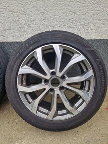 ALU Disky 5x112 R17 + Letné pneumatiky 225/50 R17 98 Y - 5