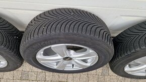 Zimná ALU sada 215/60R16 , 5x112, 6,5Jx16. ET 41 - 5