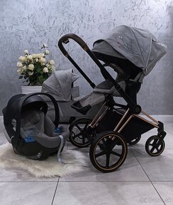 TROJKOMBINÁCIA CYBEX PRIAM ROSEGOLD KOI CRYSTALLIZED - 5