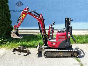 Yanmar ViO10 minibager 1150 kg rýpadlo, záruka - 5