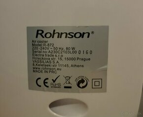 Rohnson R-872 Air cooler - 5