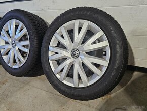 Zimná Sada Volkswagen 5x112+DUNLOP 205/55 R16 - 5