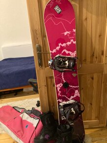 Snowboard + topanky Flow + vak - 5