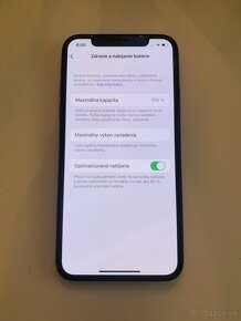 iPhone X 256GB - Perfektný stav, 100% zdravie batérie, - 5