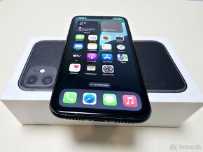 Apple iPhone 11 64GB Black ,Baterka 100% - 5