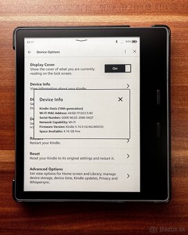 Čítačka kníh Amazon Kindle Oasis 3 (10th gen.) 8GB - 5
