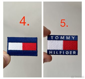 Nášivky - Tommy Hilfiger - nové, nepoužité - 5