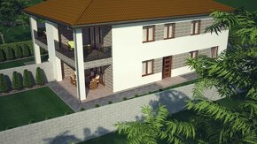 Priestranné 3 izbové byty s oploteným pozemkom 520m2, parkov - 5