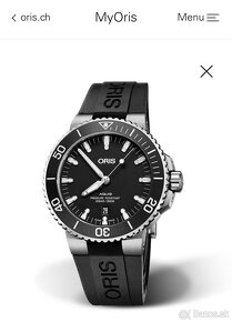 Predam hodinky ORIS AQUIS DATE 43,5 mm - 5