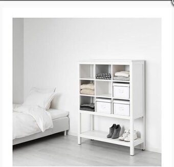 Úložný regál Hemnes biela matná PC/169€ - 5