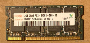 Predám pamäte DDR2 RAM 2GB do notebooku - 5