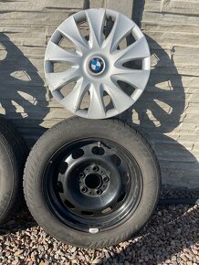 Zimná sada plechových diskov 205/55 R16 BMW - 5