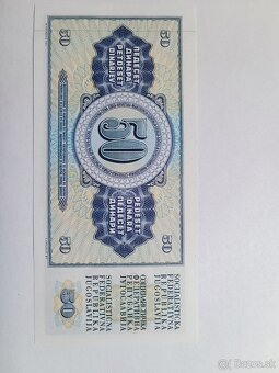 Lot bankovky Juholslávia 1965 UNC - 5