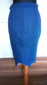 3x SUKNE: maxi ATMOSPHERE/42,midi H&M/40, z denimu/M - 5