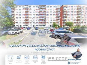 4-izbový byt v srdci Piešťan – ideálne miesto pre Vašu rodin - 5