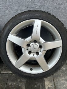 Orig 17” AMG mercedes, zanovne zimne pneu 1 sezona - 5