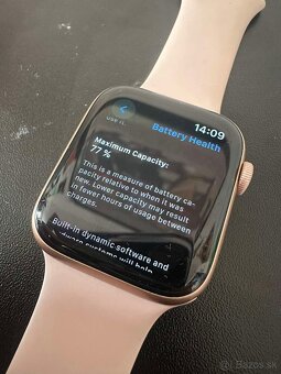 Apple Watch Series 6 GPS (44mm, Gold/Pink Sand) - 5