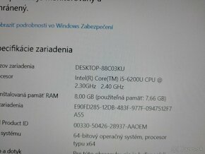 predám základnú dosku pre Hp elitebook 820 g3 - 5