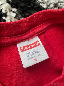 Supreme red tee - 5