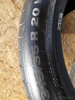 Dvojrozmer 315/35 r20 a 275/40 r20 letne pneumatiky - 5