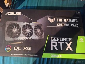 ASUS TUF Nvidia RTX 3060 Ti 8GB - 5