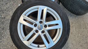 zimní Alu kola disky orig Audi A4 B9 A6 C7 8W0 5x1 - 5