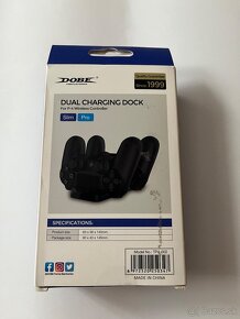 Sony Dualshock 4 V2 červený - PS4 ovládač - 5