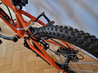 Detský bicykel Expl 500 20" 6-9 rokov oranžový - 5