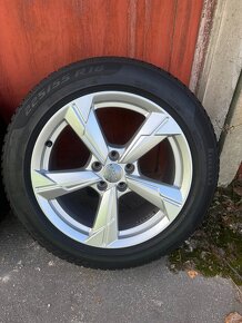 5x112 R18 originál Audi 225/55 R18 zimné - 5