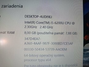 predám základnú dosku pre Hp elitebook 840 g3 ,Intel core i5 - 5