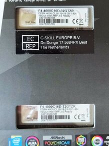 RAM Gskill 32GB (2x16) 4000Mhz CL16 DDR4 - 5