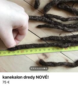 Kanekalon dready Nové - 5