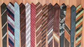 Predám väčšie množstvo rôznych pánskych kravát – viazaniek - 5