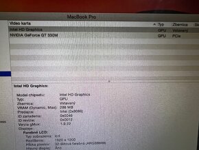 Apple Macbook Pro i5 - 17" /SUPER CENA/ - 5