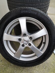 Letna sada 5x112 r16 s pneu 205/55 - 5