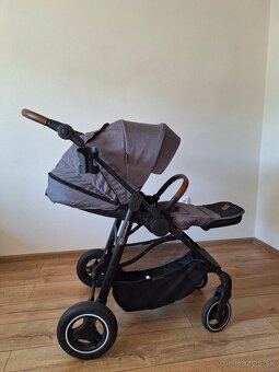 Športový kočík Kinderkraft All Road Ash Grey - 5