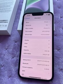 iPhone 14 256GB Midnight + záruka - 5