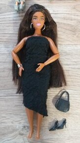 Nová Barbie černoška,Extra originál Mattel - 5