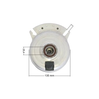 Traktorová kosačka - elektromagnetická spojka - 5