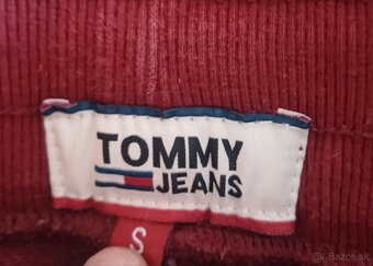 Tommy jeans bordové - 5