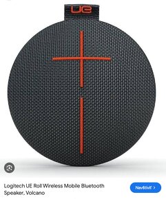 Predám Logitech UE Roll Bluetooth Speaker, Volcano - 5