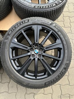 ✅ zánovná BMW originálna zimná sada r20 X5 G05 X6 G06 748M ✅ - 5