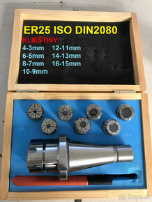 Predám klieštinové sady ER25, ER32, ER40 - 5