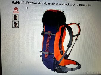 predam batoh MAMMUT EXTREME - 5