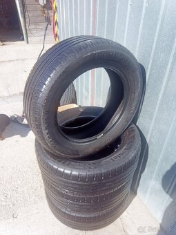 Predám 4ks letné pneu.205/55R16 Continental dezen 5,7mm - 5