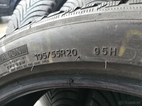 195/55 r20 zimné pneumatiky Michelin 6-7mm - 5