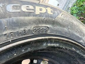 5x100 R15 + 185/60 zimné Hankook 6mm - 5