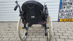 invalidny vozík 49cm odľahčený AL opierka JAY - 5