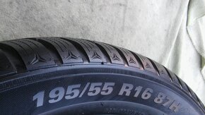 zimné pneumatiky 195/55 r16 Kumho - kúpa 2024 - 8 mm - 5