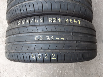 265/45 R21  -letné - 5